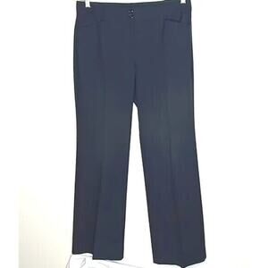 *SOLD* Ann Taylor Curvy Bootcut Black Career Trousers - 4